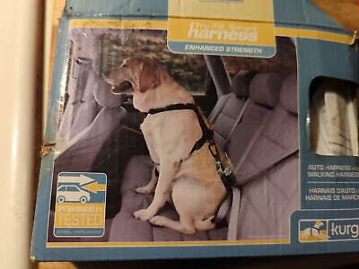 #ad Large Dog kurgo tru fit smart Car harness Enhanced Strenth 50 80 lbs $12.00