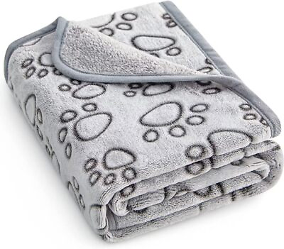 #ad ® Premium Soft Dog Blanket Washable 40quot;x32quot; Cat Calming Blankets Throw for M... $23.75