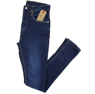 #ad Levi#x27;s Men#x27;s 511 Blue Jeans Slim Fit Low Rise Stretch Denim Tapered Pants $29.99