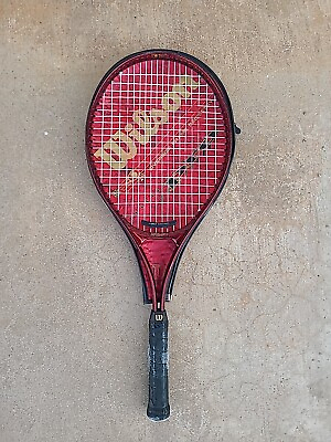 #ad Wilson Pro Court SPS Power Series Tennis Racquet 4 1 2quot; Grip Zipper Case $29.95