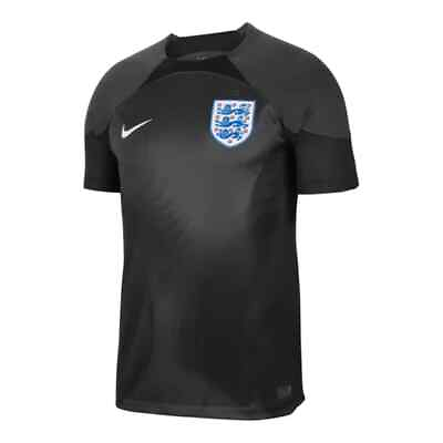 #ad Nike England Soccer Goalkeeper Jersey Black Gray DN0686 060 Mens Size: XL NWT $54.99