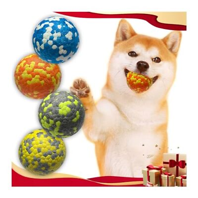 #ad Dog Balls Indestructible Tennis Balls for Dogs Durable Bouncy Dog Toy Balls... $32.95