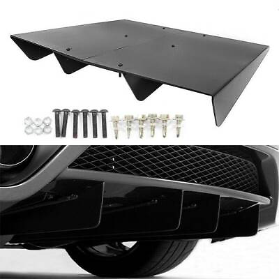 #ad Unpainted ABS Plastic Rear Diffuser Underbody Assembly For Universal Honda $30.90