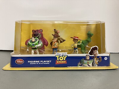 #ad Disney Store Toy Story 6 Piece Figurine Set Great Playset Cake Toppers NEW $12.99