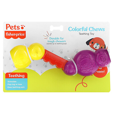 #ad Pets Colorful Chews Teething Toy For Puppy 1 Chew Toy $12.15