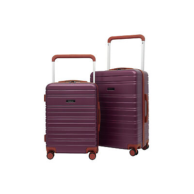 #ad Travelers Club Atlas 2 Pc. Hardside With Extra Wide Telescopic Handle Luggage $79.00