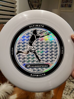 #ad Ultimate Frisbee Sports Disc White Rainbow 175 Gram UPA Approved $10.00