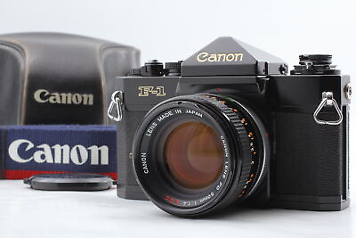 #ad Near MINT w Case Canon F 1 Film Camera FD 50mm F1.4 S.S.C. SSC Lens From JAPAN $289.90