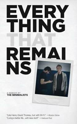 #ad #ad Everything That Remains: A Memoir by The Minimalists Paperback GOOD $4.48