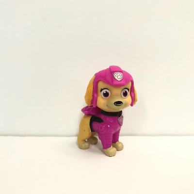 #ad paw patrol the movie sky pink dog cake topper action figure $10.20