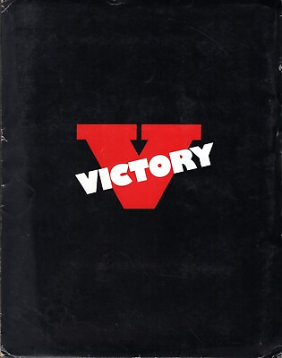 #ad VICTORY 1981 PRESS KIT PHOTOS BIO INFO SHEETS W FOLDER STALLONE PELE SOCCER $149.99