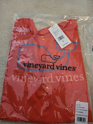#ad New Vineyard Vines Limited Edition Women Small Medium Swim Shirt $48.00