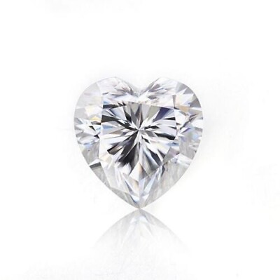 #ad 2.01 Ct Lab Grown Heart Cut White Diamond VVS1 Clarity EGL Loose Gemstone WN $275.00