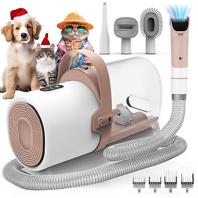 #ad Dog amp; Cat 11000Pa Pet Grooming Kit amp; Vacuum 2.5L Large Capacity 4 Clipper Tool $59.99