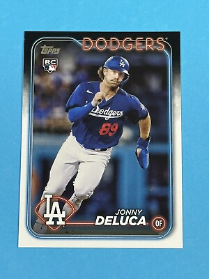 #ad 2024 Topps Series Jonny Deluca Rookie #233 Los Angeles Dodgers RC L $1.00