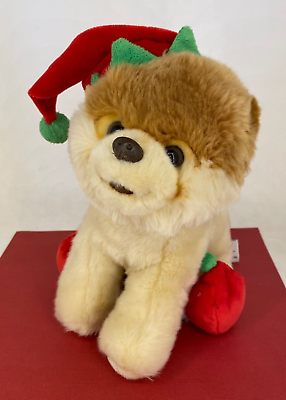 #ad Gund ❤ BOO ❤ The Worlds Cutest Dog Christmas Xmas Elf Soft Toy Plush AU $24.00
