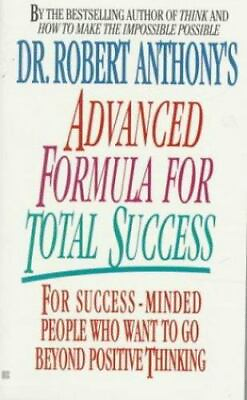 #ad Dr. Robert Anthony#x27;s Advanced Formula for Tot 9780425108048 paperback Anthony $8.05