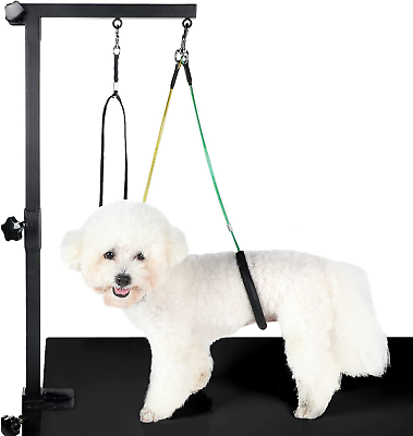 #ad 35quot; Adjustable Pet Grooming Table for Small Medium Dogs at Home $59.99