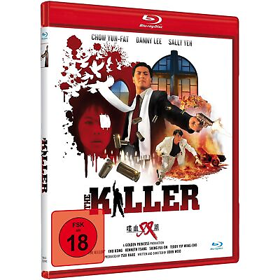 #ad John Woo: The Killer Uncut Limited Edition Blu ray Chow Yun Fat Danny Lee $52.69