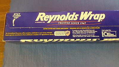 #ad ONE ROLL FOIL REYNOLDS 200 SQ. FEET 12quot; ALUMINUM WRAP ROLL USA MADE $24.50