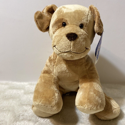 #ad Build A Bear Workshop BABW 2 Tone Floppy Ear Tan Dog Sound Asthma Friendly $12.79