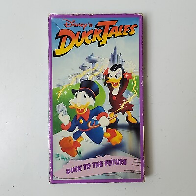 #ad Disneys Ducktales Duck to the Future VHS 1991 New Old Stock $12.95