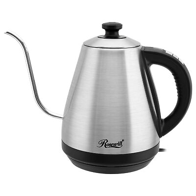 #ad Gooseneck Electric Kettle Temperature Control Stainless Steel Pour Over Coffee $29.99