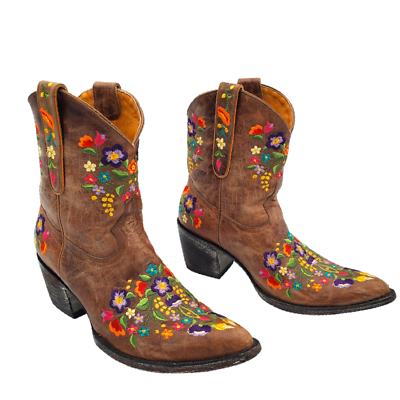 #ad Old Gringo Sora Brass Short Western Boots $279.00