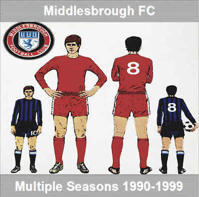 #ad Programme Middlesbrough Ayresome Park Football Programmes 1990 99 Various GBP 3.25