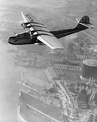 #ad Martin M 130 China Clipper Flying Boat Aircraft 1936 Photo Oakland California $7.99