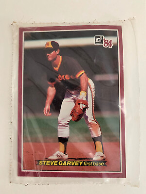 #ad NEW MINT SEALED 1984 Steve Garvey Donruss Large #38 Baseball Card $4.00
