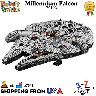 #ad NEW DIY 75192 Millennium Falcon Star Wars Read Description $289.99