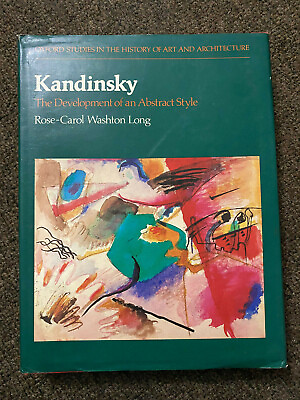 #ad KANDINSKY: DEVELOPMENT OF AN ABSTRACT STYLE By Rose Carol Washton Long rare 1980 $104.99