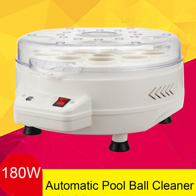 #ad Automatic Pool Balls Cleaner Voice broadcast Function LED Light For 16 22 Balls $269.01