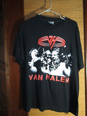 #ad Van Halen For Unlawful Carnal Knowledge Live amp; Uncensored 1991 Shirt Brockum XL $199.95