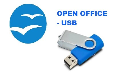 #ad Open Office Software Suite for Windows Word Processing Home Student Business USB $11.99