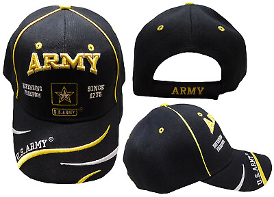 #ad Army United States Army US Army Hat Cap Swirl Adjustable Cap Baseball Hat US $10.88