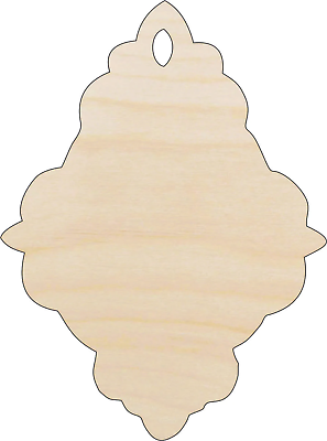 #ad Gift Tag Laser Cut Out Unfinished Wood Craft Shape TAG36 $47.76