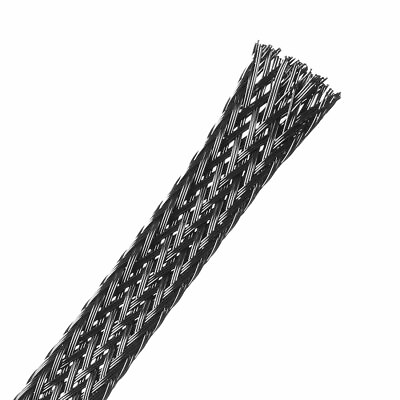 #ad PET Cord Protector 16.5Ft 6mm Wire Loom Cable Sleeve for OD 6 12mm Line Black AU $14.17