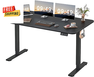 #ad Electric Height Adjustable Standing Desk 55x24 Inches Memory Presets T Sha $183.89