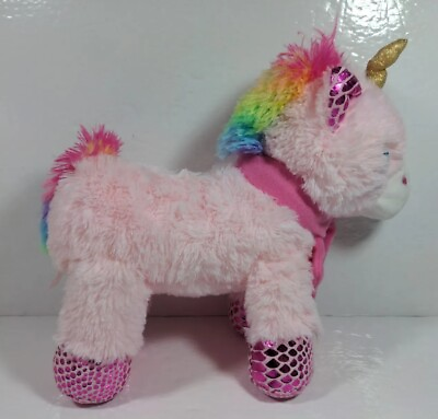 2020 Pink quot;Wishquot; the Unicorn Squeaky Plush Toy 14quot; PetSmart READ DES $19.99