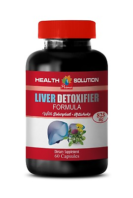 #ad liver health capsules Liver Detoxifier 825mg detoxifying formula 1B $18.20