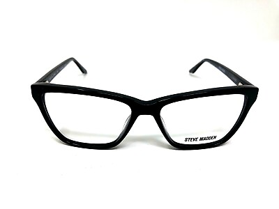 #ad Steve Madden Eyeglasses Frame ROXANNE BLACK 53 15 140 Flex Hinge VO13 $60.00
