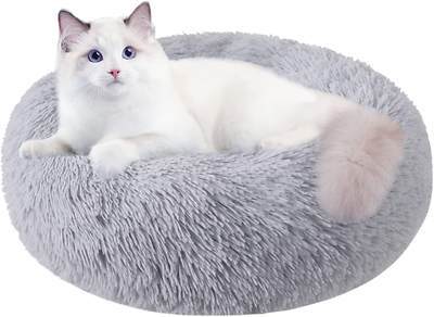 #ad Cat Beds for Indoor Cats 20 Inch Dog Bed for Small Melium Large Dogs Washable $24.74