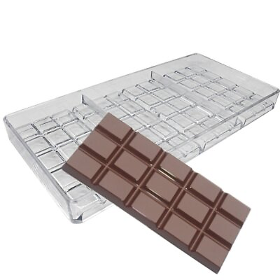#ad Chocolate Bar Maker Injection Hard Polycarbonate Chocolate Mold PC Candy Mould $19.74