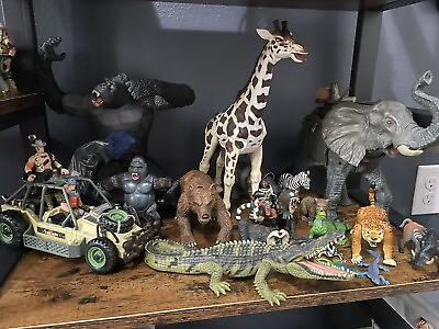 #ad Chap Mai Animal Planet Safari Vintage Huge Lot 30 items $110.00