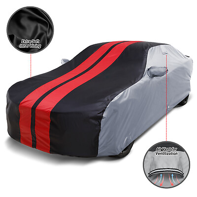 #ad For JAGUAR VANDEN PLAS Custom Fit Outdoor Waterproof All Weather Car Cover $129.97