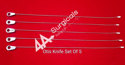 #ad 4A OTIS VIU KNIFE SET OF 5 Urology $123.50
