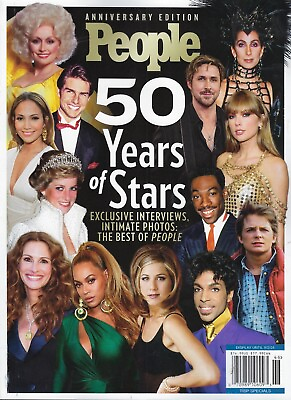 #ad People Special Edition Anniversary 50 Years of Stars 2024 $18.99