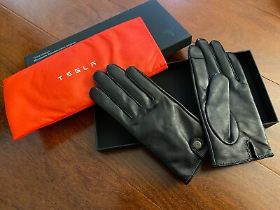 #ad Tesla Design Genuine Women#x27;s Touchscreen Gloves Medium $99.00
